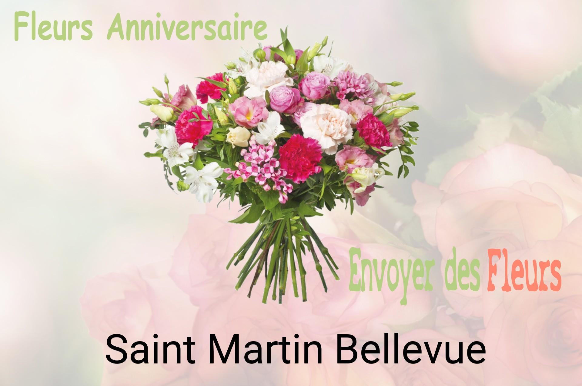 Bouquet de fleurs d’anniversaire livré à Saint-Martin-Bellevue