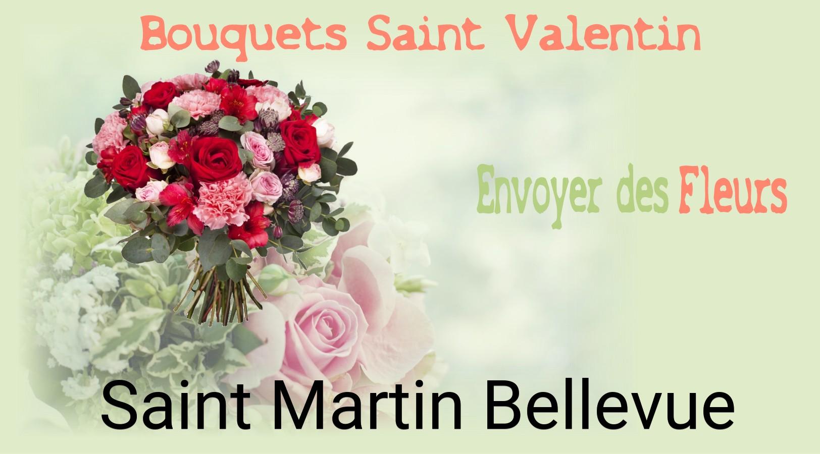 Roses de Saint-Valentin livrées à Saint-Martin-Bellevue